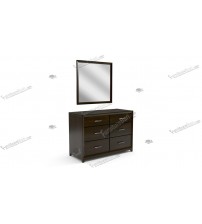 Wooden Bedroom set PS581 (Bed, Side Table, Chest Of Drawer, Dressing Table)